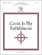 Great Is Thy Faithfulness Handbell sheet music cover